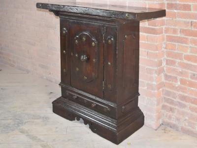 Italian Bolognese late 16th early 17th Century Baroque Walnut Credenza