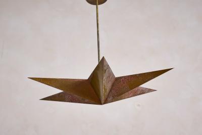 Italian Brass Star Pendant