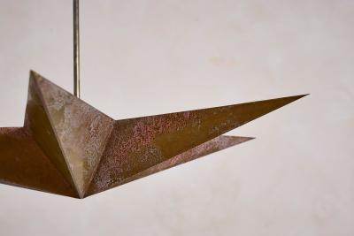 Italian Brass Star Pendant