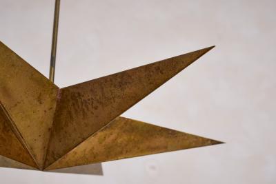 Italian Brass Star Pendant
