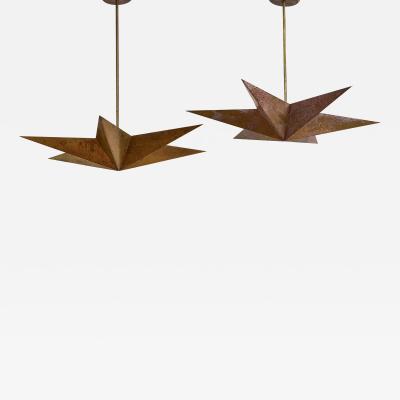 Italian Brass Star Pendant