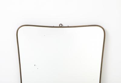Italian Brass Wall Mirror