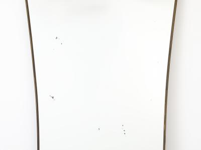 Italian Brass Wall Mirror