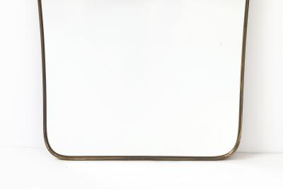 Italian Brass Wall Mirror