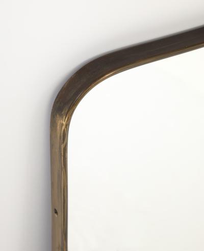 Italian Brass Wall Mirror