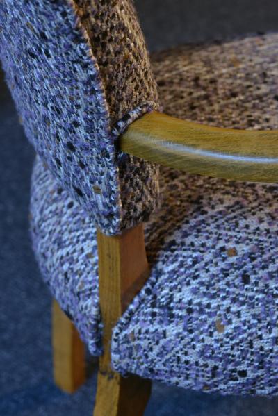 Italian Bridge Chairs 1950s Set of 2