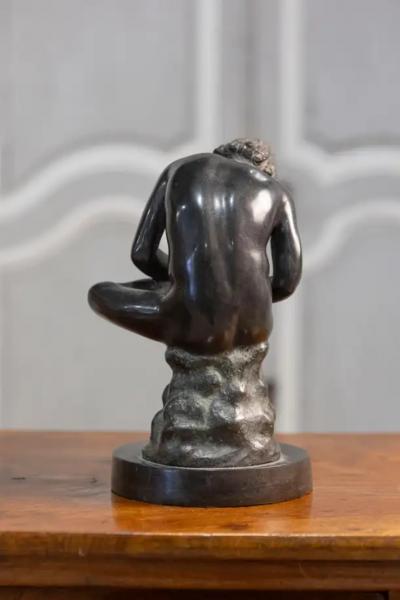 Italian Bronze 20th Century Statuette after Lo Spinario The Boy with Thorn