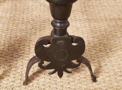 Italian Bronze Andirons c 1680