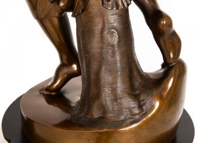 Italian Bronze Sculpture of Hebe after Antonio Canova by Boschetti