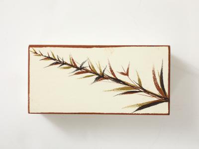Italian Ceramic Fern Box