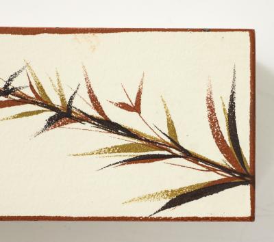 Italian Ceramic Fern Box