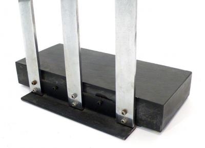 Italian Chrome Plated Fireplace Tool Set