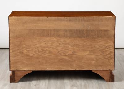 Italian Contemporary Carved Oak Two Door Cabinet