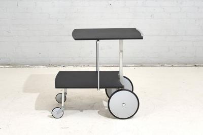 Italian Convertible Bar Cart Coffee Table Raul Barbieri for Ycami 1990