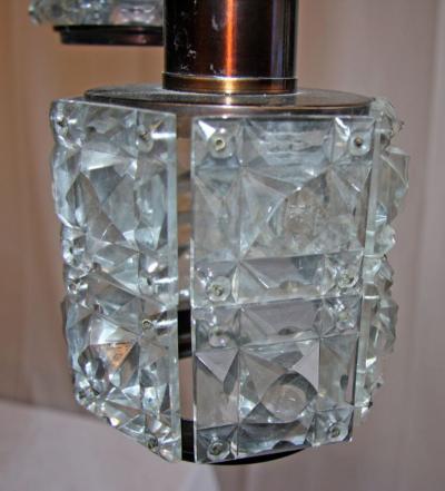 Italian Cut Glass Chandelier