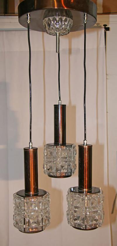 Italian Cut Glass Chandelier