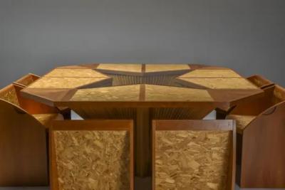 Italian Design Dining Room Set Hollywood Regency Vivai Del Sud Inspired 1950s