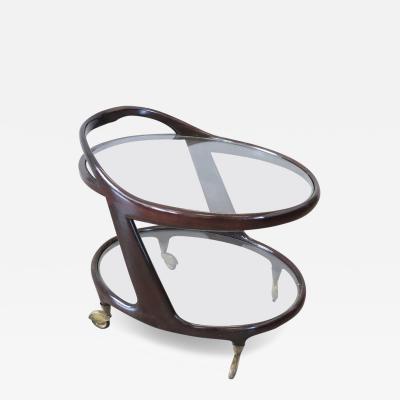 Italian Design Mid Century Bar Cart by Cesare Lacca 1950s