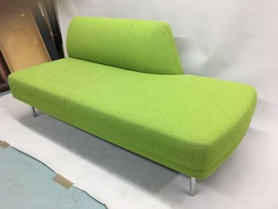 Italian Design Mid Century Modern Style Moss Green Sofa Love Seat and Bench