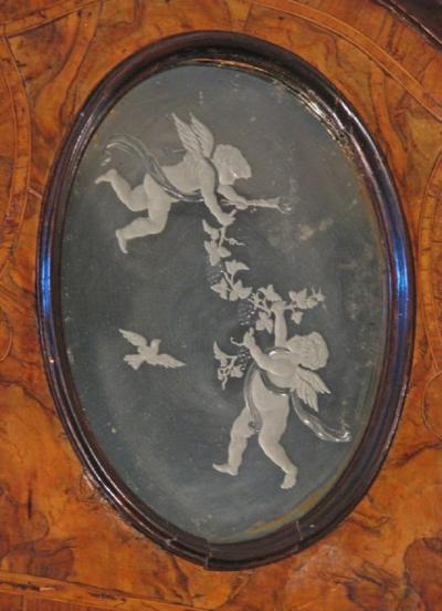 Italian Early 18th Century Baroque Secretary Bookcase