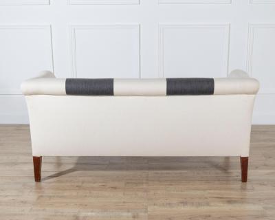 Italian Early 19th Century Mahogany Sofa with Bronze Mounts