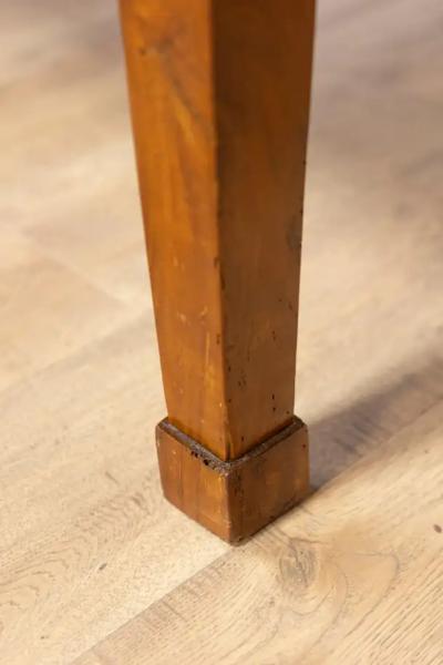 Italian Early 19th Century Walnut Folding Table with Tapered Legs