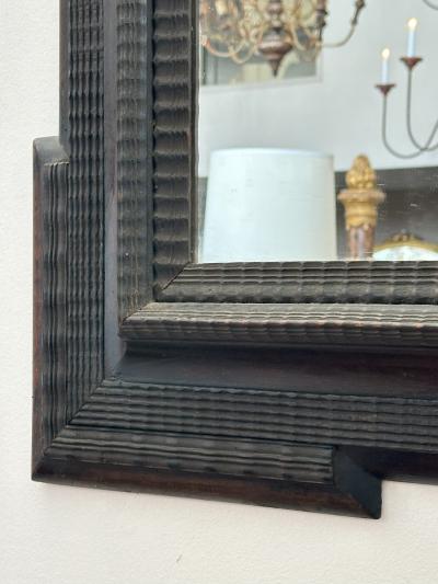 Italian Ebonized Mirror Circa 1880