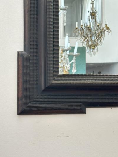 Italian Ebonized Mirror Circa 1880