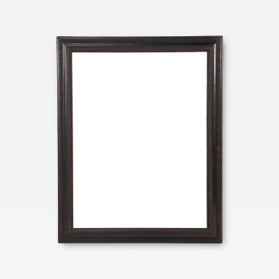 Italian Ebonized Wood Mirror in the Dutch Style C 1940