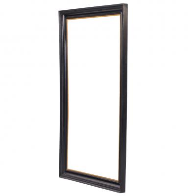 Italian Ebonized and Giltwood Picture or Mirror Frame C 1940 