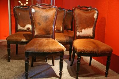 Italian English Makers Mahogany Chairs
