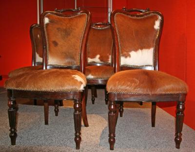 Italian English Makers Mahogany Chairs