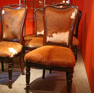 Italian English Makers Mahogany Chairs