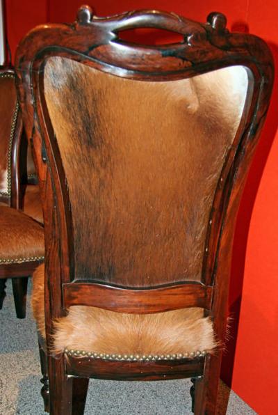 Italian English Makers Mahogany Chairs