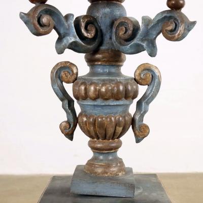 Italian Flat Back Candelabra Circa 1700