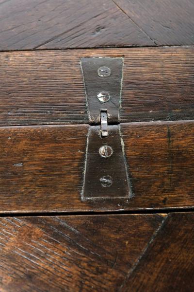 Italian Flip Top Marquetry Table