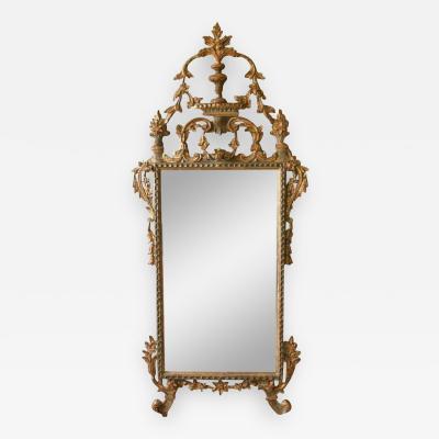 Italian Gilt Wood Carved Mirror