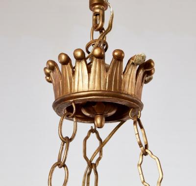 Italian Giltwood Chandelier
