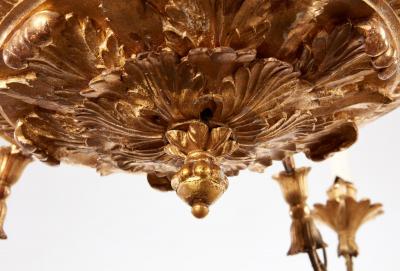 Italian Giltwood Chandelier