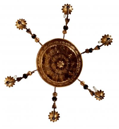 Italian Giltwood Chandelier