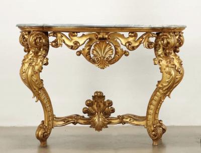 Italian Giltwood Console Circa 1760