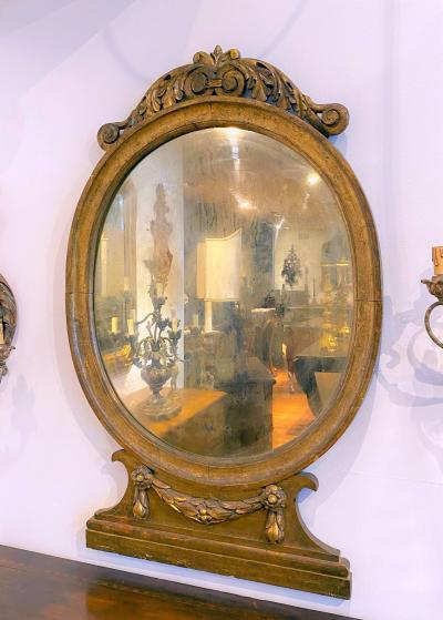 Italian Giltwood Mirror Circa 1820