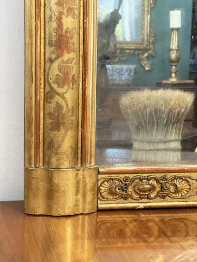 Italian Giltwood Mirror Circa 1850