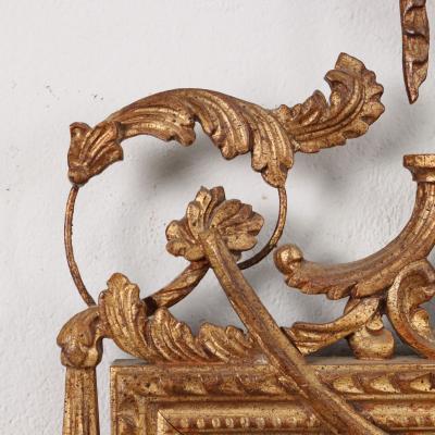 Italian Giltwood Mirror Circa 1860