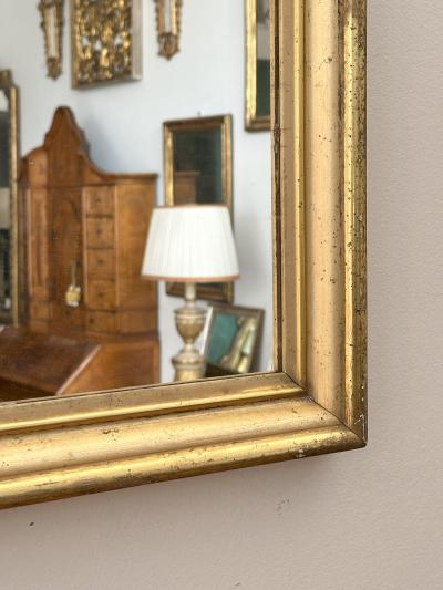 Italian Giltwood Mirror Circa 1880