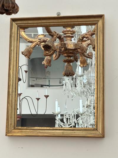 Italian Giltwood Mirror Circa 1880