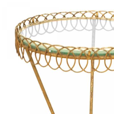 Italian Gold Metal Pedestal