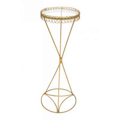 Italian Gold Metal Pedestal