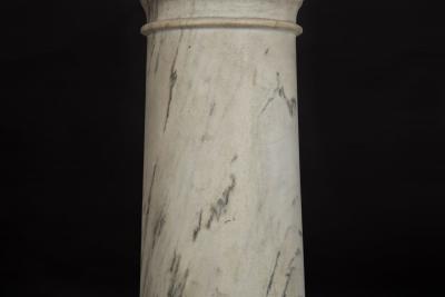 Italian Grand Tour Antique Marble Column Pedestal late 19th century