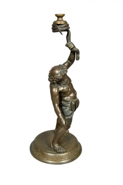 Italian Grand Tour Bronze Of Bacchus